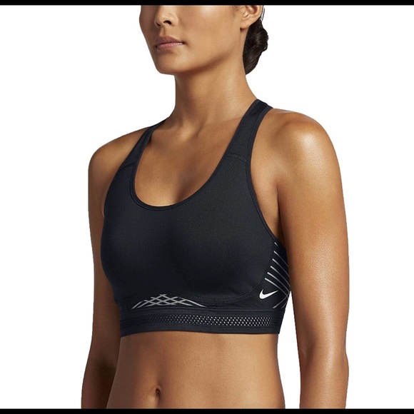 nike pro fierce reflective bra